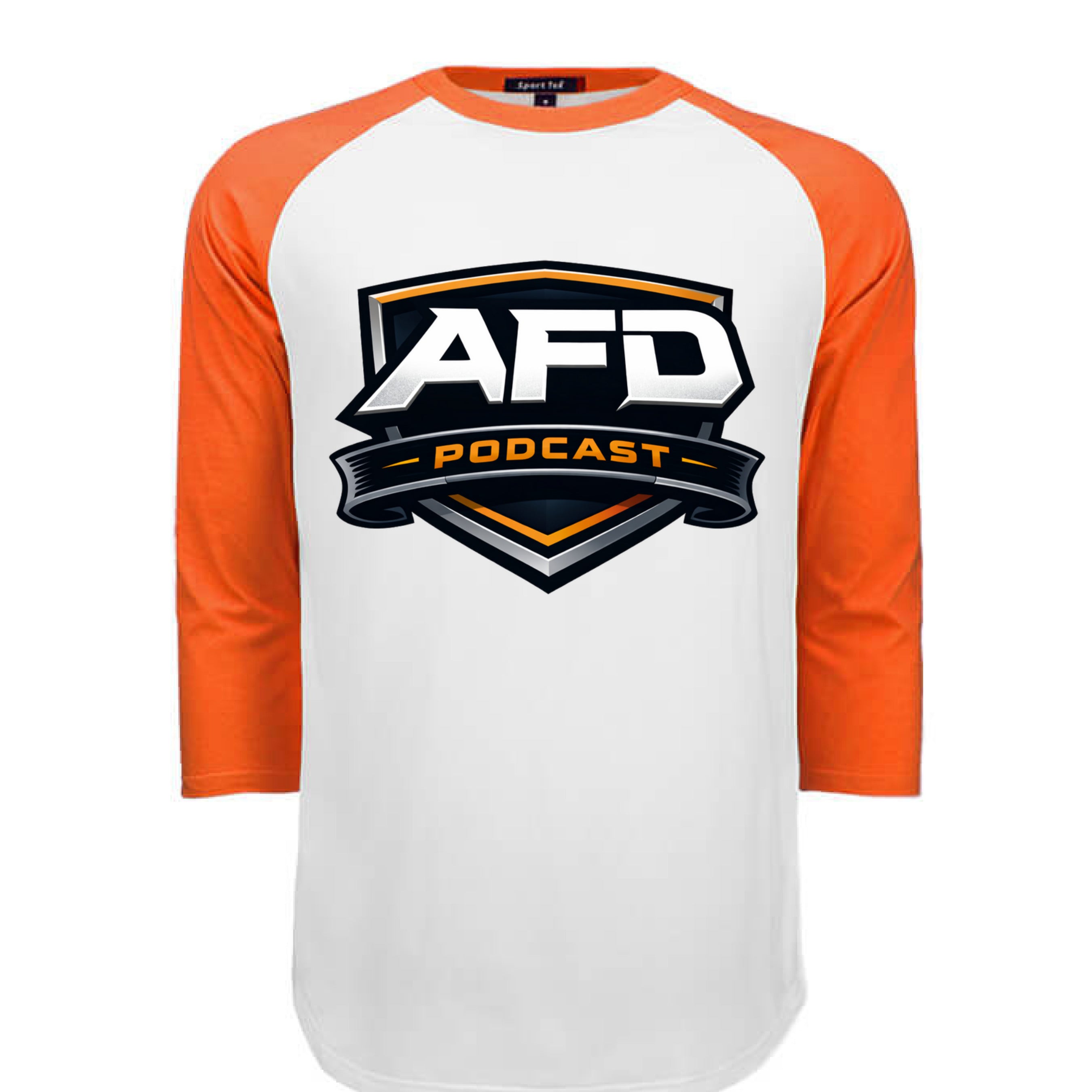 WHITE / DEEP ORANGE - FRONT
