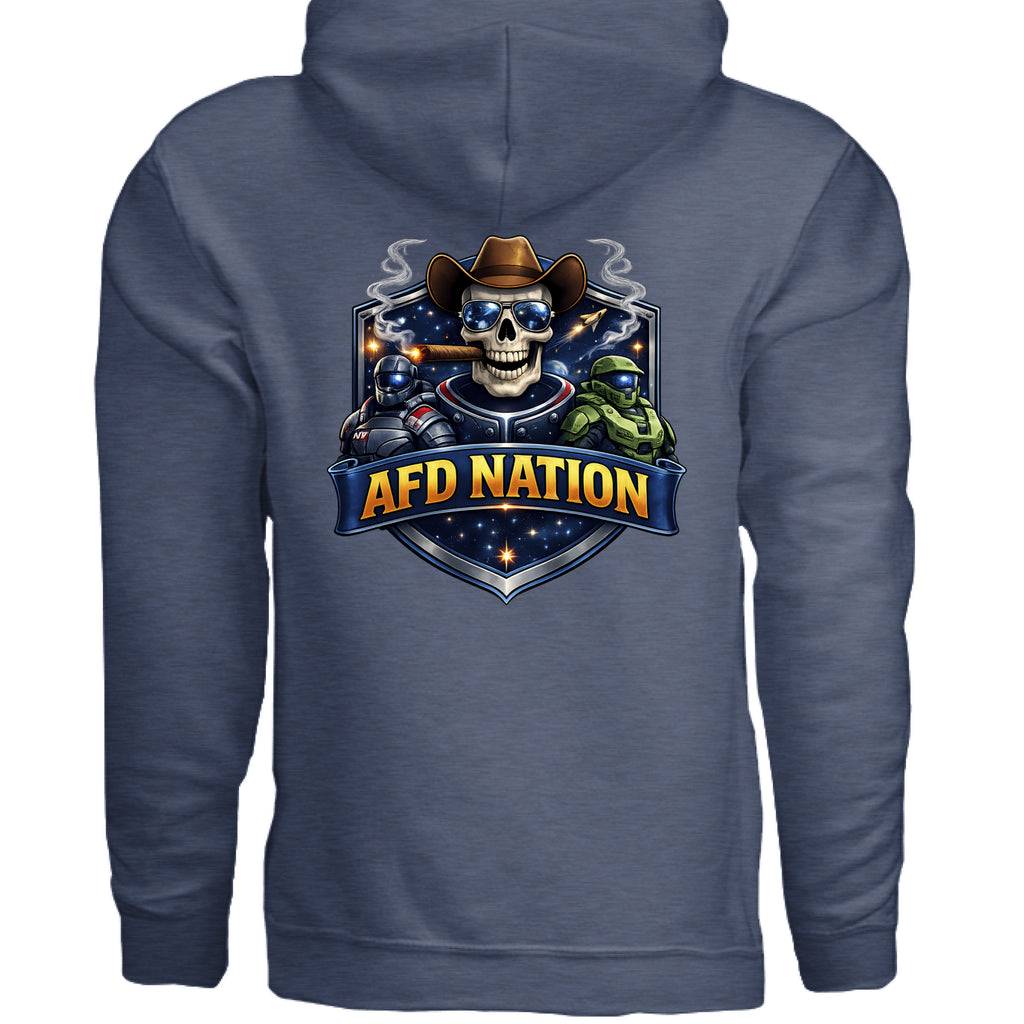 Heather Sport Dark Navy - BACK