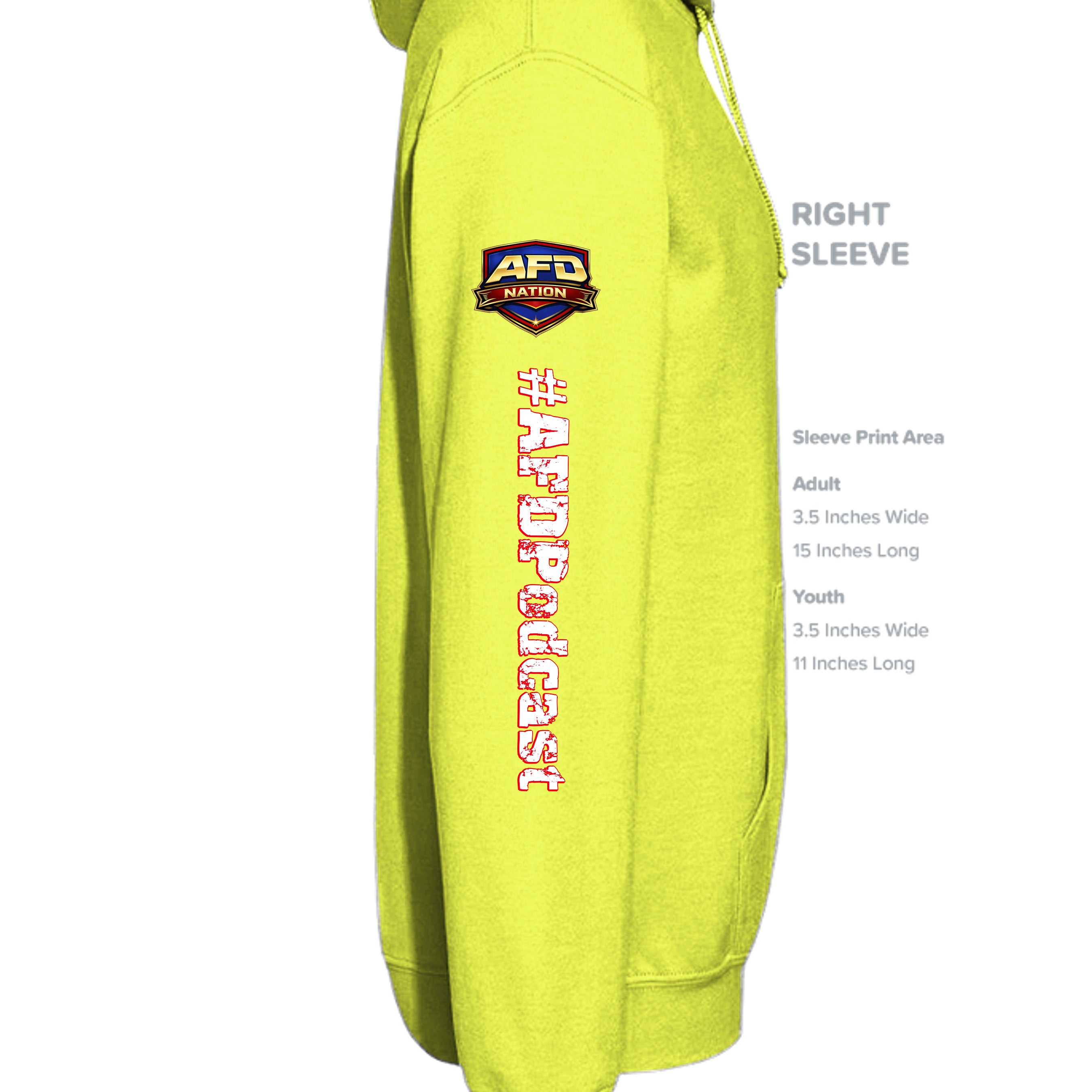 SAFETY GREEN - G186 - SLEEVE_RIGHT