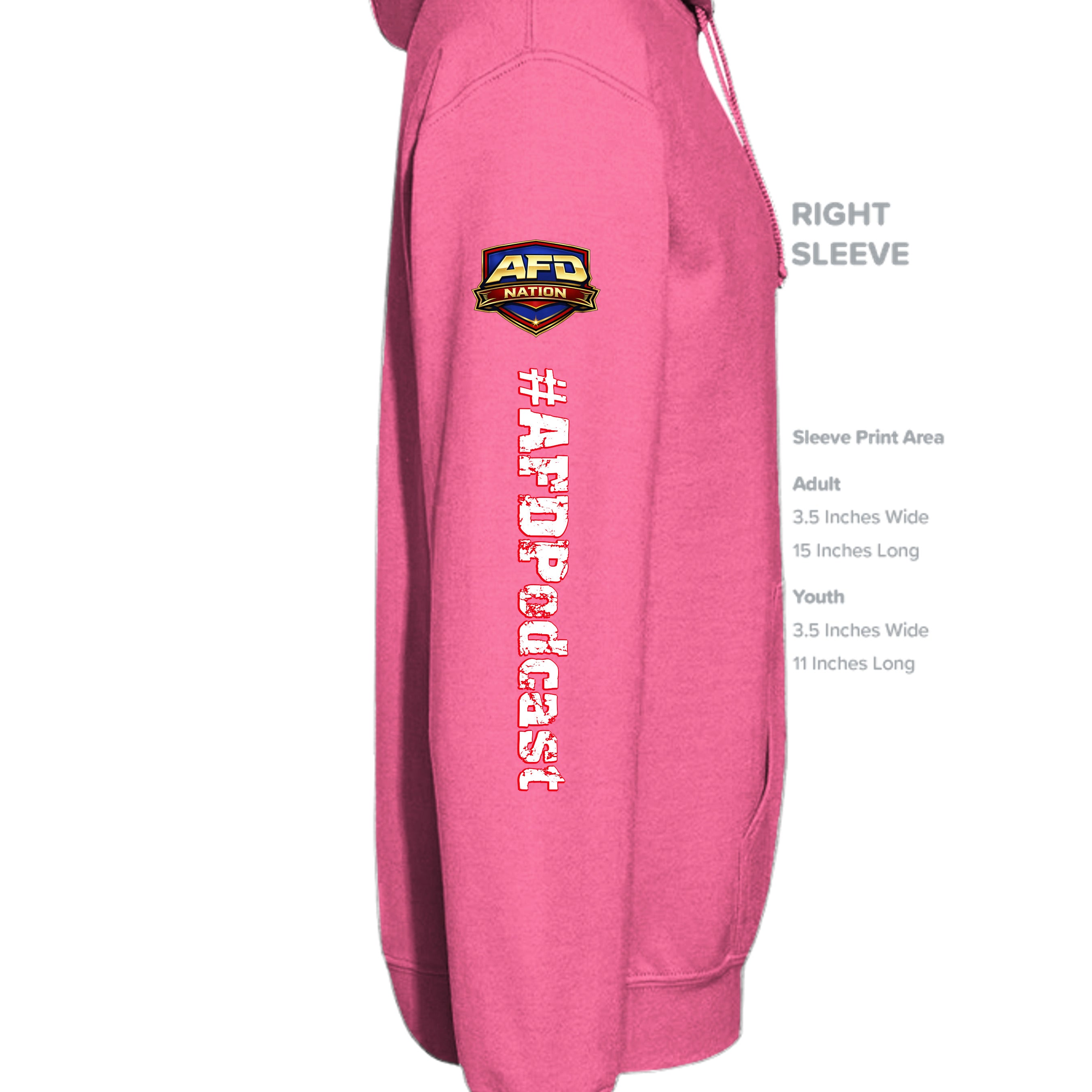 SAFETY PINK - G185 - SLEEVE_RIGHT
