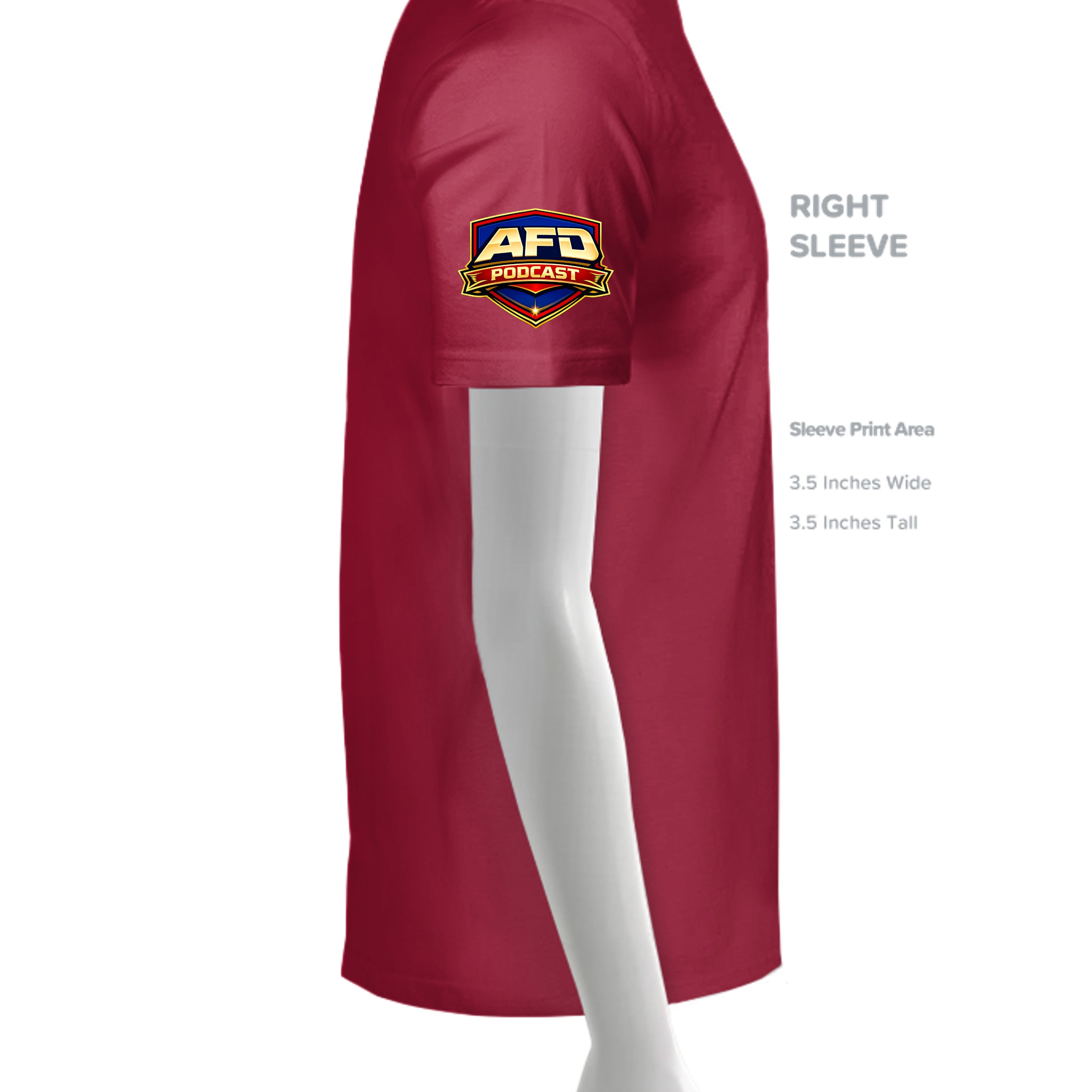 CHERRY RED - G200 - SLEEVE_RIGHT