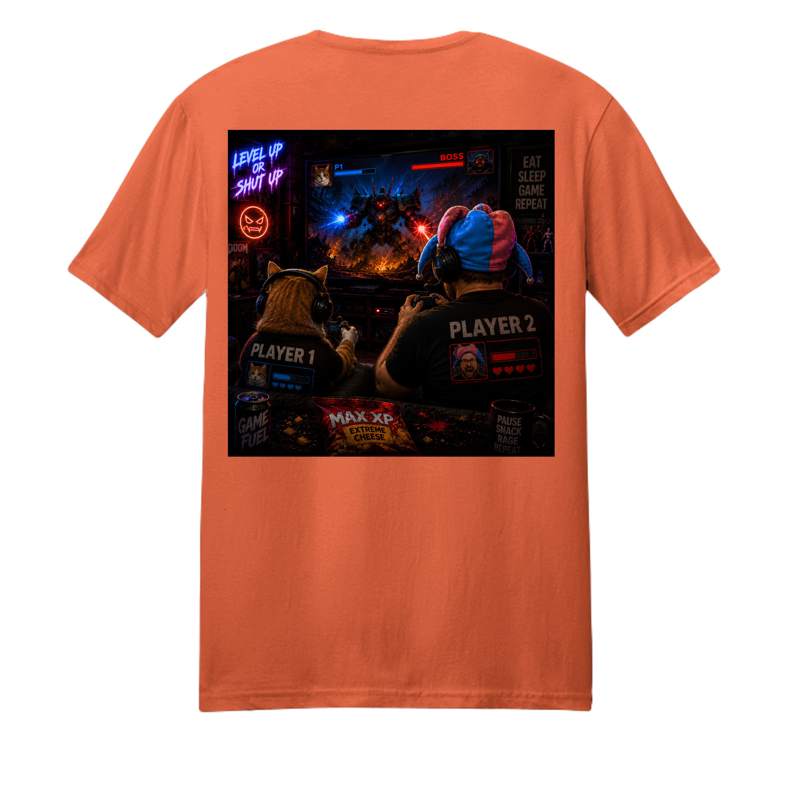 Orange - 3000 - BACK