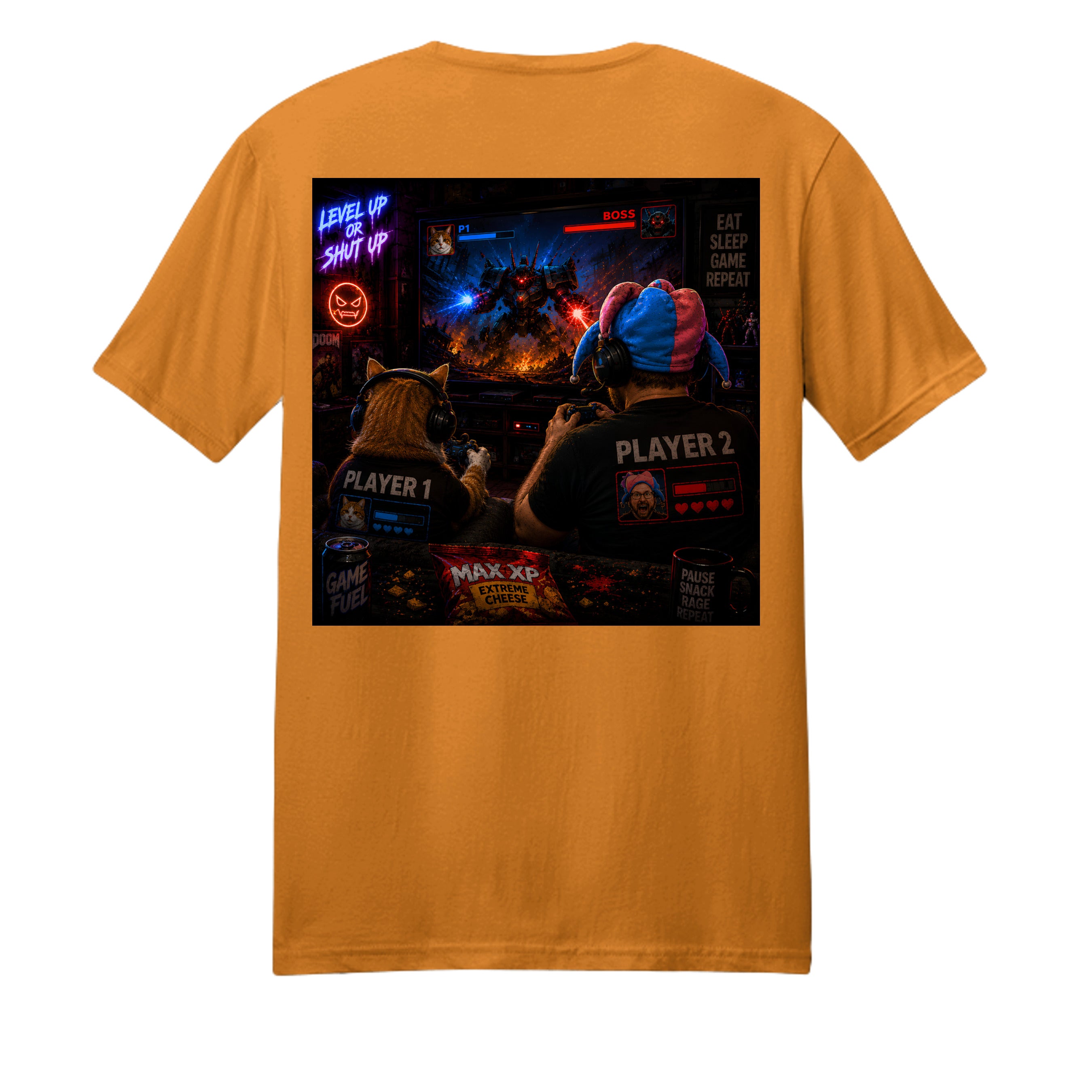 Safety Orange - 3000 - BACK