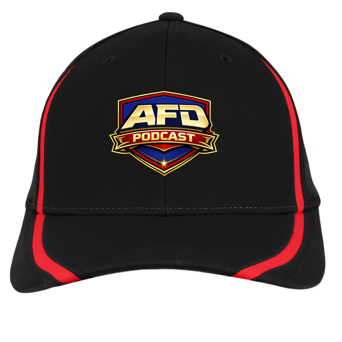 Black/True Red - STC16 - FRONT